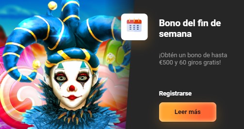 GGbet casino Bono fin de semana