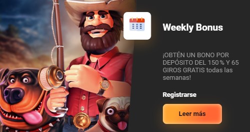 GGbet casino bono semanal