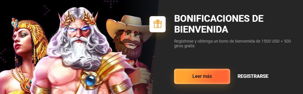 GGbet casino bono de bienvenida