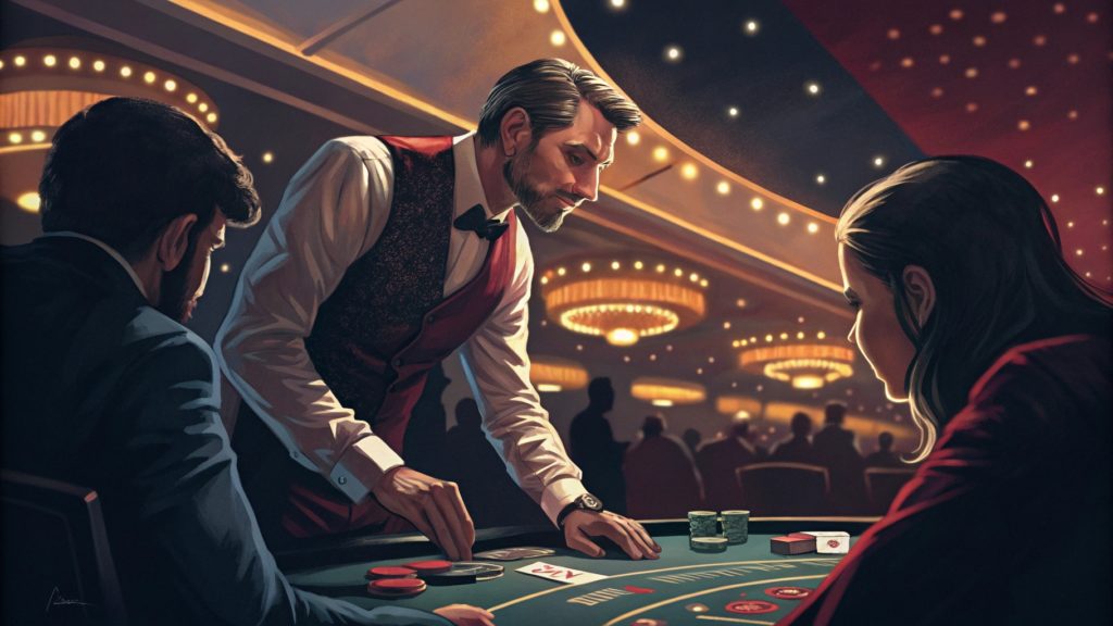 Crupier de Casino